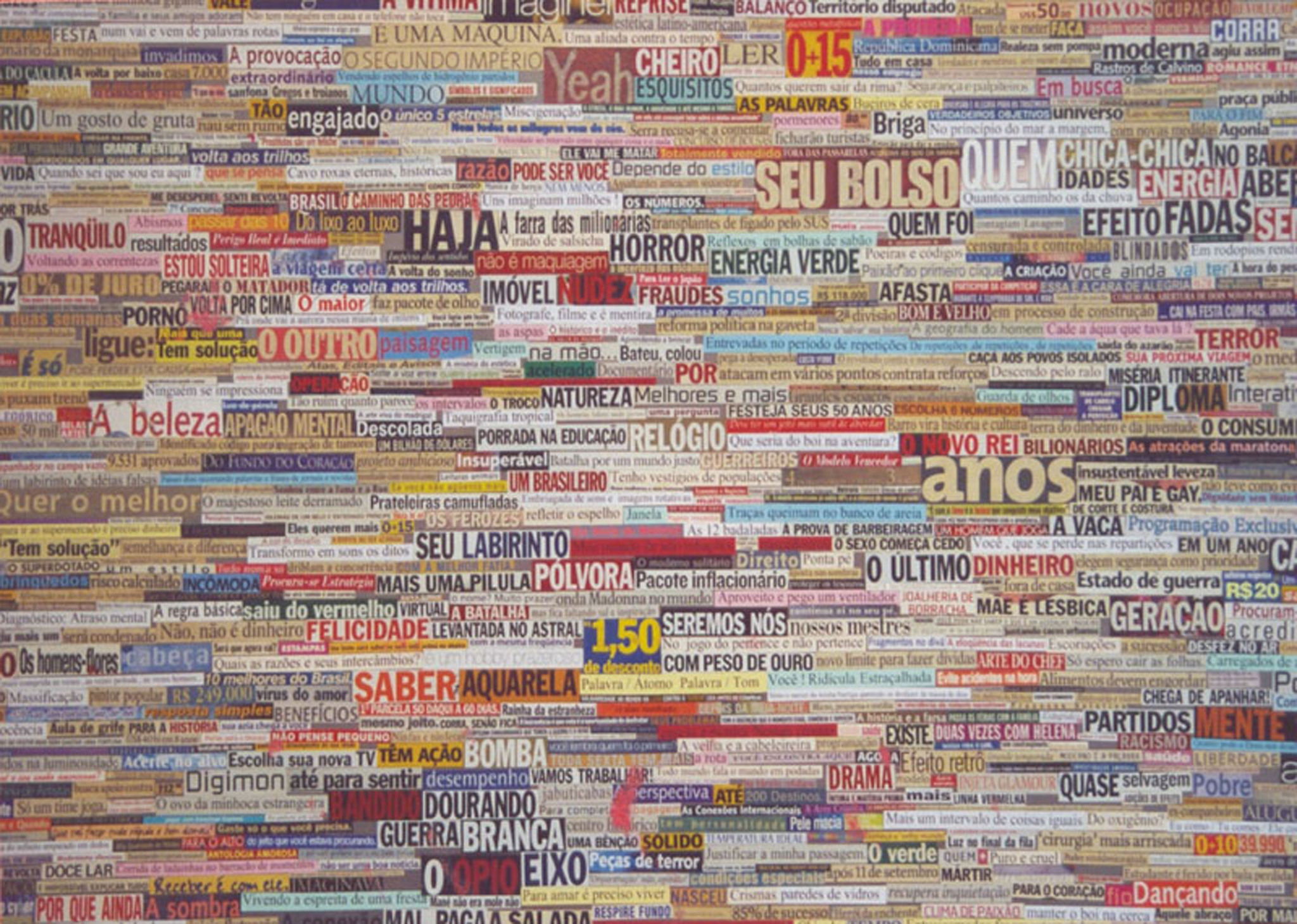 2001 | Série Palavraria.